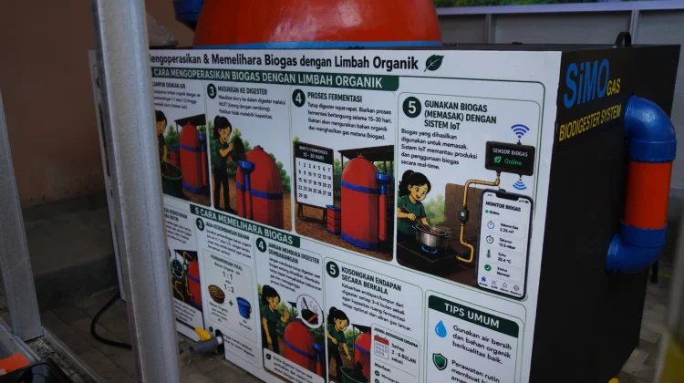 Portable Biodigester Ubah Sampah Menjadi Energi