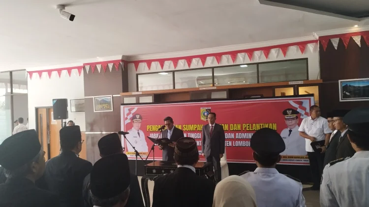 Pemkab Lotim Rotasi Sejumlah Pejabat, Bupati Tegaskan Tidak Ada Unsur Politik