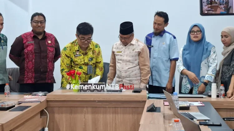 Kanwil Kemenkum NTB Harmonisasi 4 Raperbup Lombok Tengah