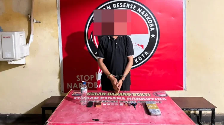 Simpan Sabu di Rumah Mertua, Pria di  Kota Bima Diamankan Satresnarkoba