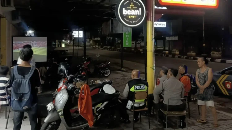 Nobar Piala Dunia 2026 Dini Hari, Polisi Pantau Titik Keramaian di Mataram