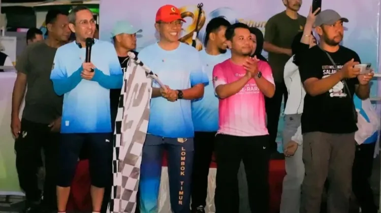 Sekda Lombok Timur Dorong Be-Rari Half Marathon Jadi Agenda Tahunan