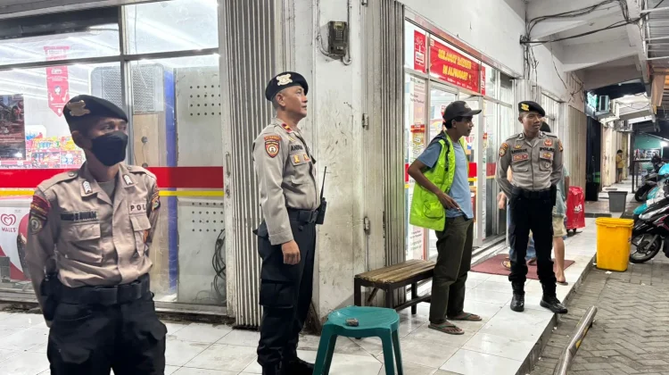 Dit Pamobvit Patroli Strong Point Rinjani Presisi Sasar Titik Rawan Kota Mataram