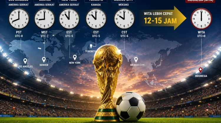 Berbeda Zona Waktu, Tips Tetap Seru Nonton Piala Dunia 2026