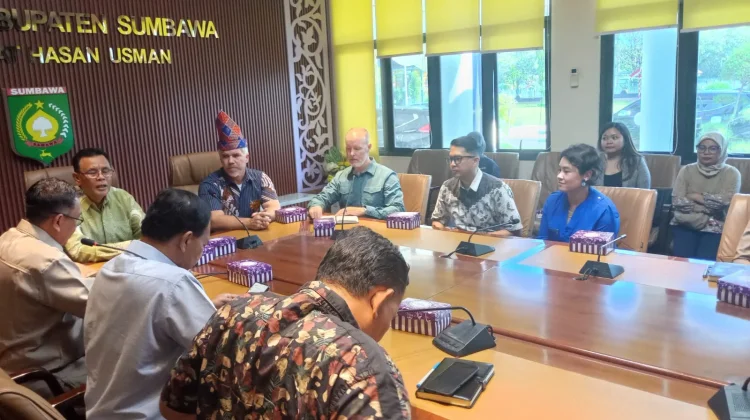 Bahas Tambang Rakyat Lantung, Delegasi AS Kunjungi Sumbawa
