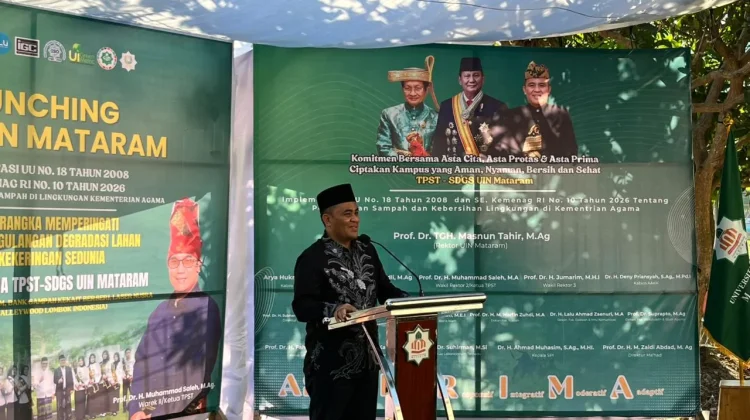 Rektor UIN Mataram: Kampus Harus Jadi Teladan dalam Pengelolaan Sampah