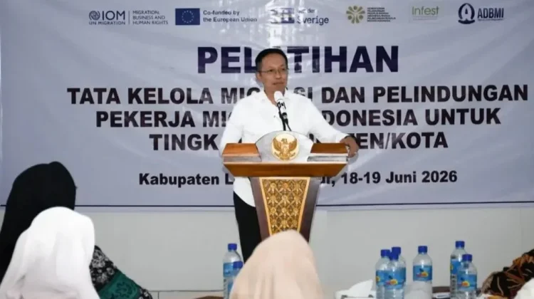 Sekda Lotim Tekankan Kepatuhan Tata Kelola dan Perlindungan PMI