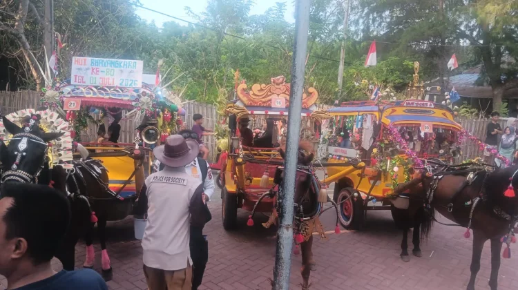 Meriahkan Hari Jadi Polri ke-80, Polda NTB Gelar "Cidomo Fest 2026" di Gili Trawangan