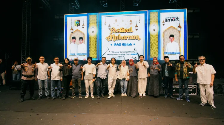 Bupati Tutup Festival Muharram, Ajak Wujudkan Lombok Timur SMART