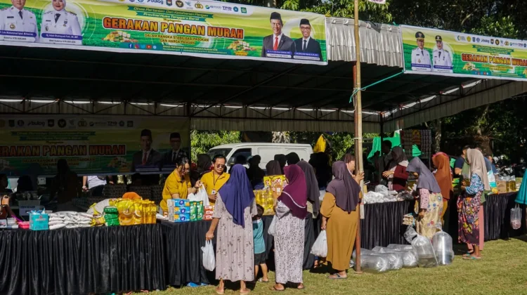 Pemprov NTB Gelar Gerakan Pangan Murah di Pelosok Lombok Barat