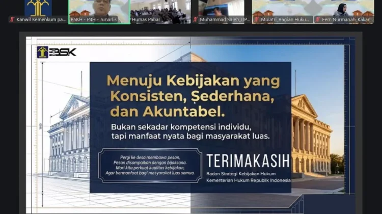 Kanwil Kemenkum NTB Dorong Kebijakan Berkualitas