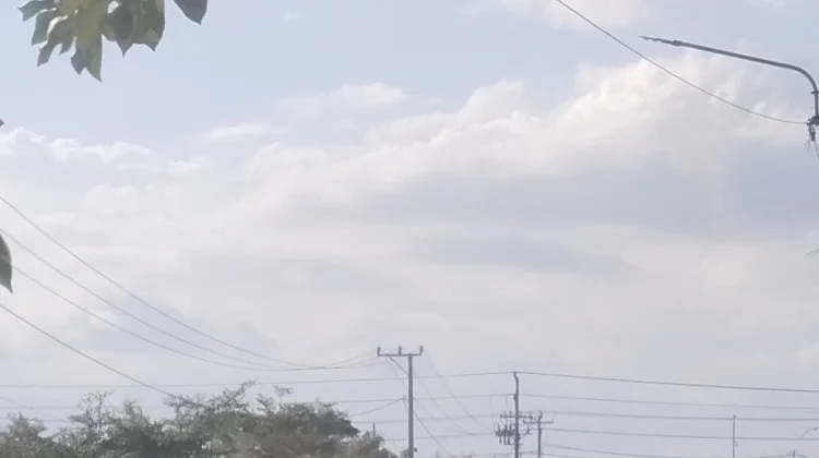 Cuaca Cerah Berawan, Hujan Ringan Sebagian Kecil Wilayah Kabupaten Bima