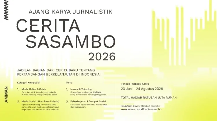 Ajang Karya Jurnalistik "Cerita Sasambo 2026" Kembali Digelar
