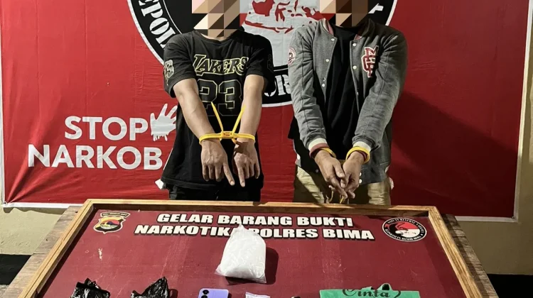 Terduga Kurir Narkoba Ditangkap di Bima, Bawa Sabu Setengah Kilogram dari Lombok