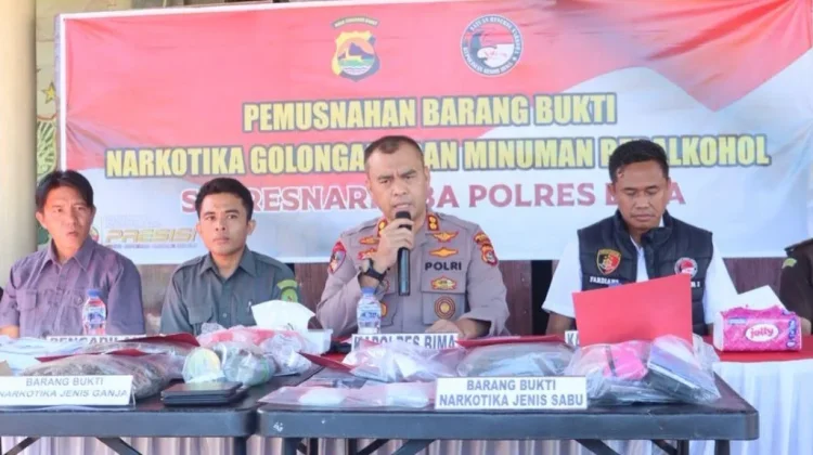 Kapolres Bima Komitmen Berantas Peredaran Narkoba