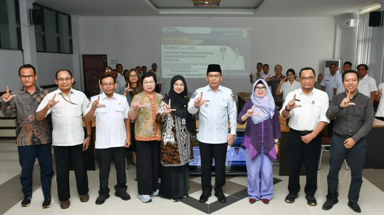 Lombok Timur Perkuat Penanganan Stunting Bersama Tim Monitoring Nasional