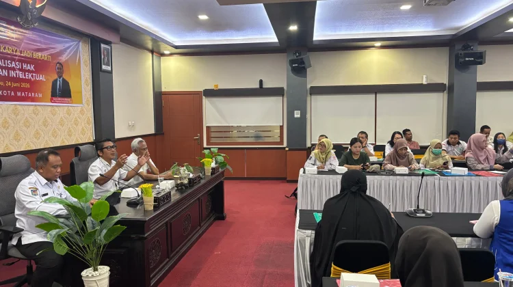 Kanwil Kemenkum NTB dan BRIDA Mataram Perkuat KI Inovator Daerah