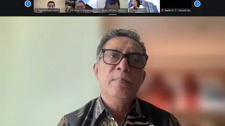 Ikuti Pengarahan DJKI, Kanwil Kemenkum NTB Optimalkan Pendampingan Sentra KI