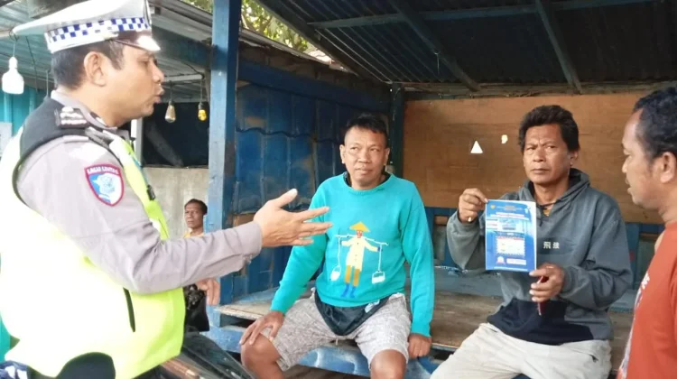 lewat Polantas Menyapa, Polisi Edukasi Warga Jadi Agen Keselamatan Jalan Raya