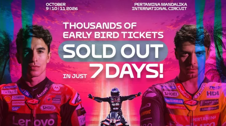Tiket MotoGP Mandalika 2026 Presale 1 Dibuka, Harga Mulai Rp280 Ribu