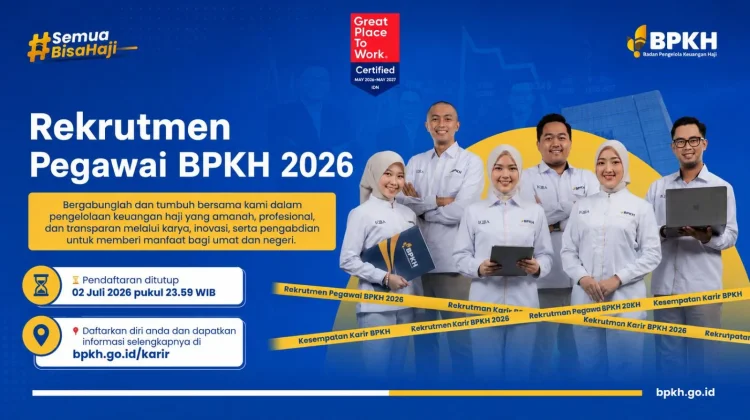 BPKH Buka Lowongan Kerja, Sediakan Sembilan Formasi Strategis