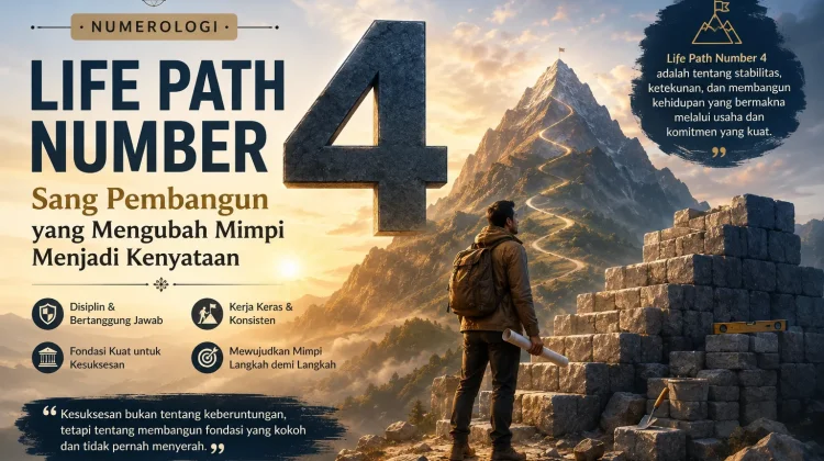 Life Path Number 4: Sang Pembangun yang Mengubah Mimpi Menjadi Kenyataan