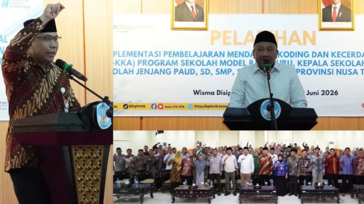 BGTK NTB Latih 100 Pendidik Terapkan Pembelajaran Mendalam, Koding, dan AI