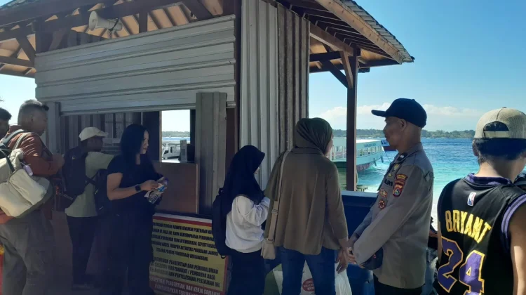 Kawasan Pelabuhan Gili Trawangan Dipastikan Tetap Aman Lewat Patroli Rutin