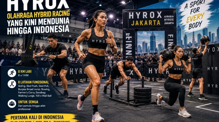HYROX, Olahraga Hybrid Racing yang Kini Mendunia hingga Indonesia