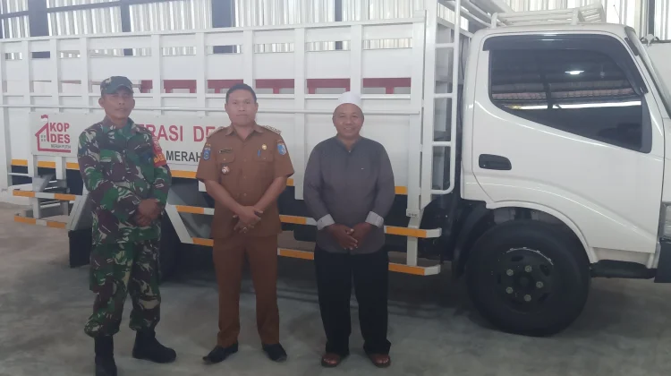 Gerung Selatan Siap Operasikan KDMP dengan Truk Baru dan Buka Jasa Kurir