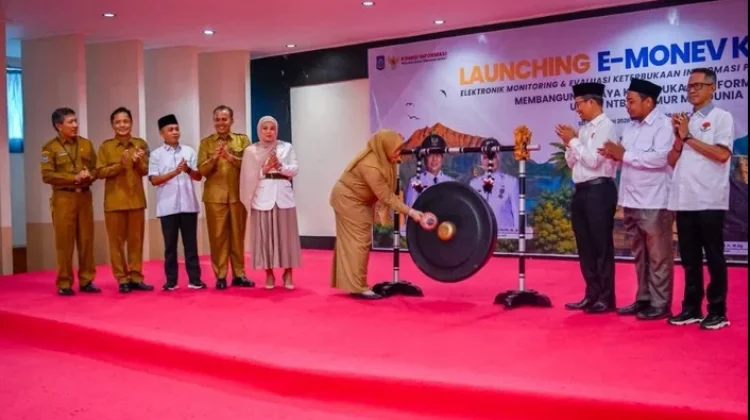NTB Luncurkan e-Monev KIP 2026, Dorong Pemerintahan Lebih Transparan dan Akuntabel
