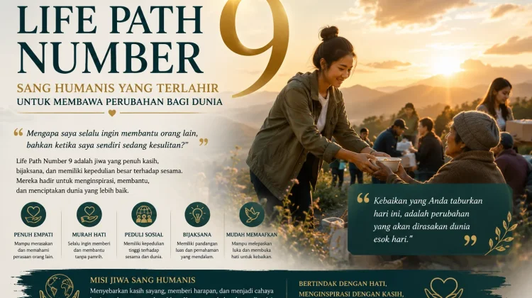 Life Path Number 9: Sang Humanis yang Terlahir untuk Membawa Perubahan bagi Dunia