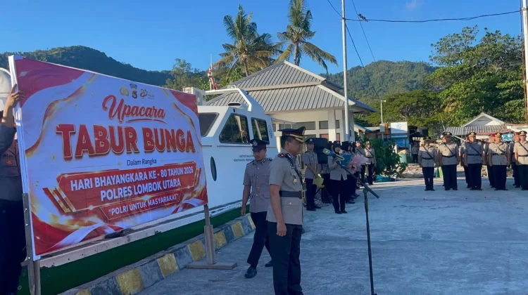 Dari Teluk Nara, Polres Lombok Utara Teguhkan Semangat Polri Presisi dan Pelayanan