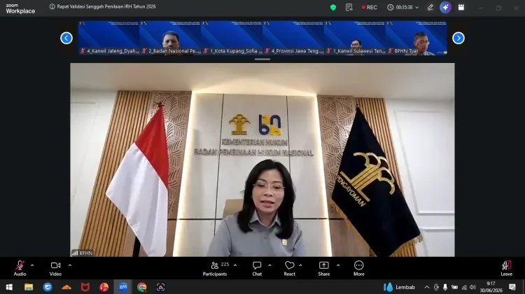 Kanwil Kemenkum NTB Ikuti Validasi Reformasi Hukum 2026