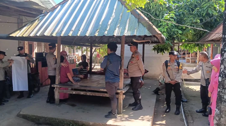Sambut HUT Bhayangkara, Polres Lombok Utara Perkuat Kepedulian lewat Anjangsana