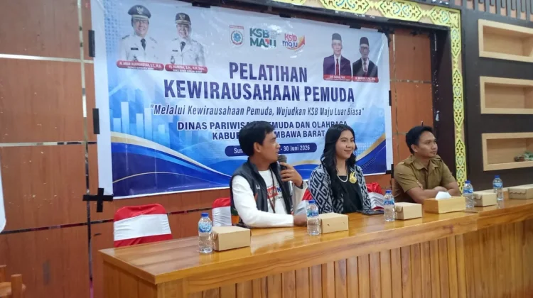 Eka Laraswati Ajak Pemuda KSB Bangun Mental Baja untuk Sukses Berwirausaha