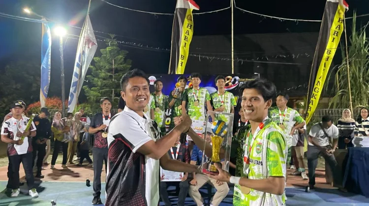Desa Teniga Juarai Kapolres Cup 2026, Polres Lotara Dorong Pembinaan Atlet Voli