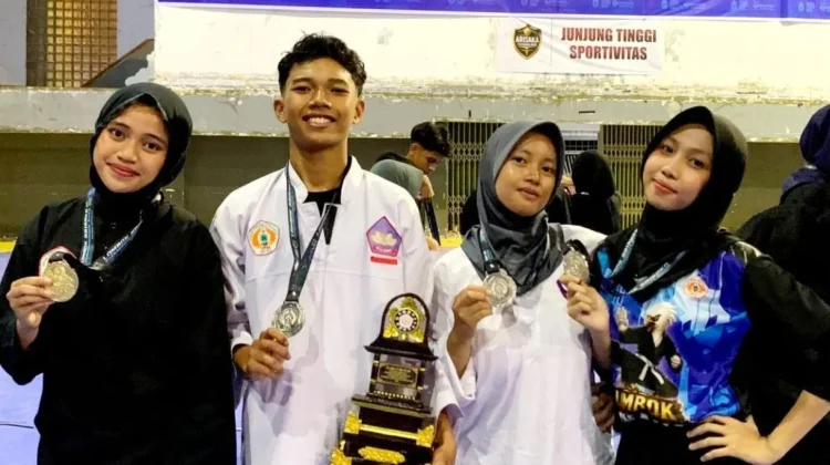 Atlet Pencak Silat MAN 1 Mataram Raih Dua Emas dan Tiga Perak di Kejuaraan Nasional