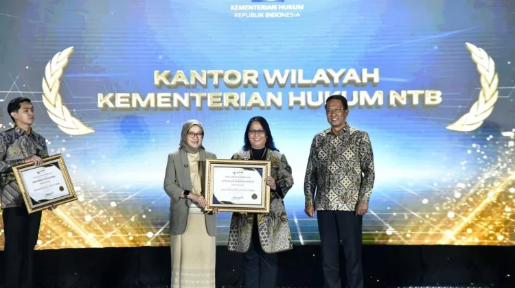 Raih Sertifikat WBBM 2025, Kanwil Kemenkum NTB Perkuat Pelayanan
