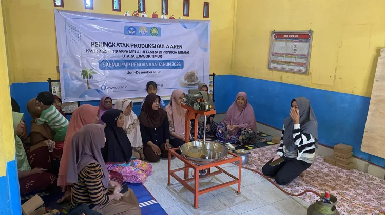 Teknologi TANIRA Dorong UMKM Gula Aren Lombok Timur Naik Kelas