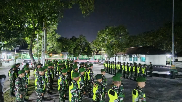 Kodim Loteng Gelar Patroli Skala Besar