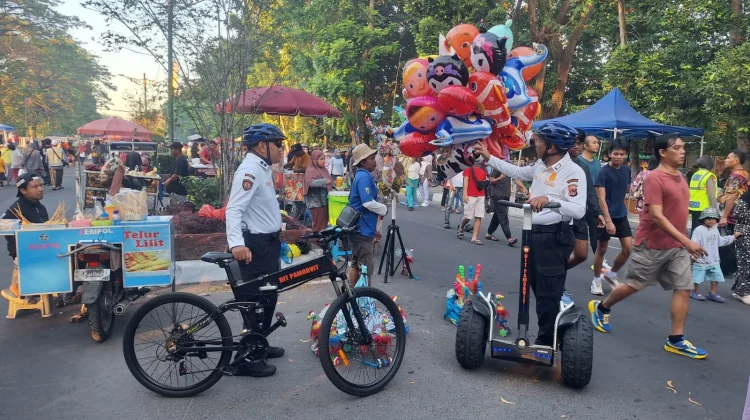 Ditpamobvit Polda NTB Intensifkan Patroli Keamanan  CFD Udayana