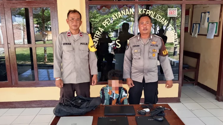 Bobol SMP, Remaja 16 Tahun Diringkus Hitungan Jam