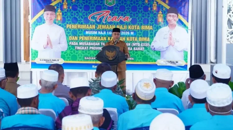 Wali Kota Bima Apresiasi Jemaah Haji dan Prestasi Kafilah MTQ NTB