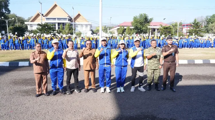 Kontingen Kota Bima menuju PORPROV NTB Tahun 2026, Kobarkan Semangat Juang Atlet