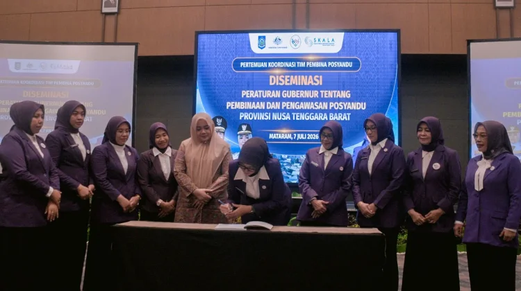 NTB Luncurkan Pergub Posyandu 6 SPM, Layanan Dasar Terintegrasi hingga Desa