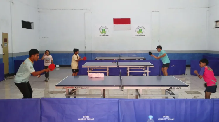 PTMSI Lombok Tengah, Bidik Tiga Emas di Porprov NTB 2026