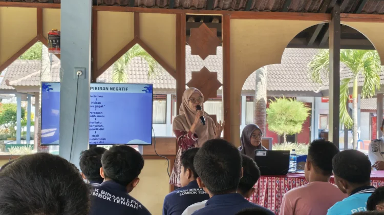 LPKA Lombok Tengah, Perkuat Mental Anak Binaan lewat Konseling Percaya Diri