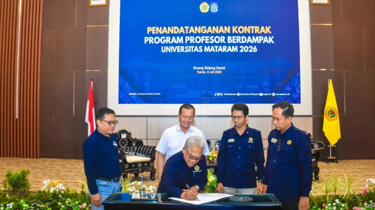 Unram Terjunkan 22 Profesor Dampingi Program Desa Berdaya NTB