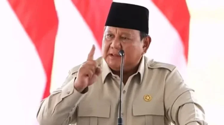 Prabowo: Hukum Harus Tegak untuk Semua, Termasuk Koruptor